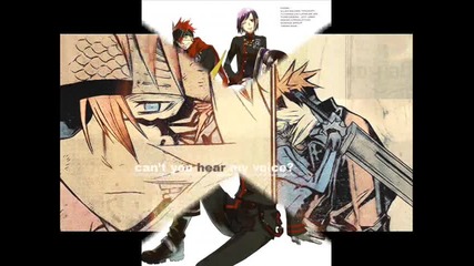 allen,kanda and lavi -antoinette Blue [d gray-man]