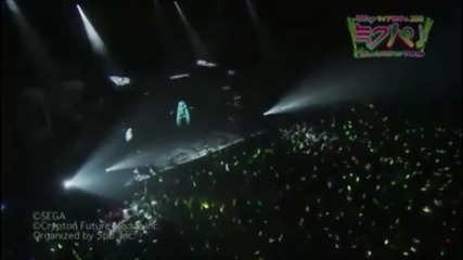 Intense Singing of Hatsune Miku {live}