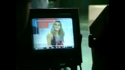Ashley Tisdale - Degree Girl Behind Scene