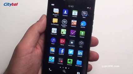 Blackberry Leap видео ревю