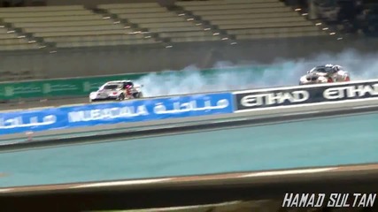 (hd) Formula Drift In Yas Marina Circuit 2011