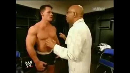 Wwe Smackdown 2004 Teddy Long And John Cena Backstage