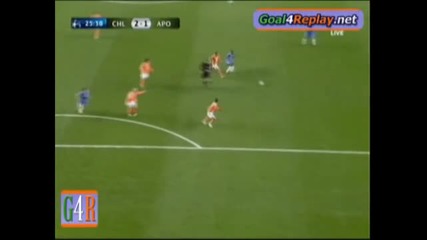 08.12.09 Челси 2:1 Апоел Дрогба Гол