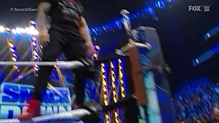 Sami Zayn and The Usos destroy Drew McIntyre