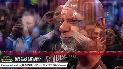 Relive the road to Goldberg’s title match against Roman Reigns: SmackDown, Feb. 18, 2022