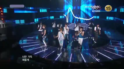 *hq* Shinee - Lucifer @ Music Bank [06.08.10]