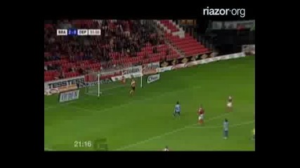 Uefa Cup Sk Brann - Deportivo 2 - 0