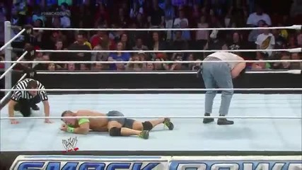 John Cena vs Luke Harper - Wwe Smackdown 21/3/14