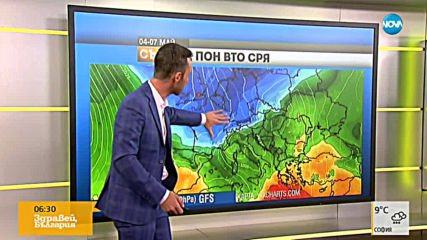 Прогноза за времето (02.05.2019 - сутрешна)