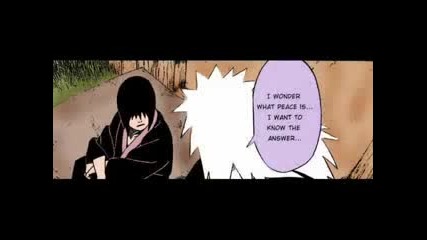Naruto Manga Chapter 446 I Just Wanted to Protect Them... (colored) 