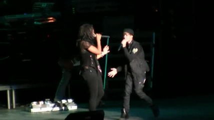 Justin Bieber- overboard with Jessica Jarrell Live at the New York