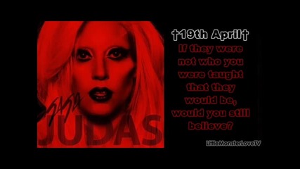 Малка част от следващото парче на Лейди Гага! Judas by Lady Gaga (official) H Q 