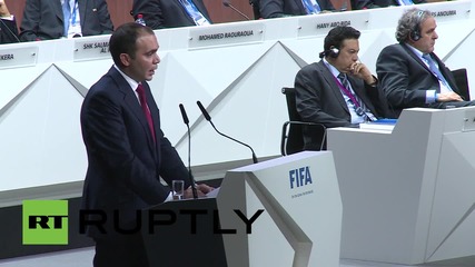 Switzerland: Listen to Prince Ali's last words before losing FIFA presidential election