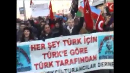 Gokboru Turkcu - Turancilar Dernegi - Istiklal'e Yuruyus - http://hunturk.net/