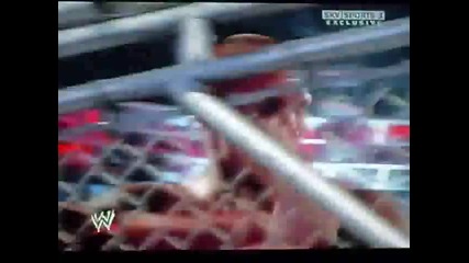 Randy Orton vs Batista Steel Cage Match Extreme Rules 2009.mp4