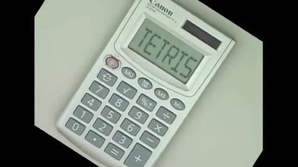 Играйте тетрис на своя калкулатор!!! 