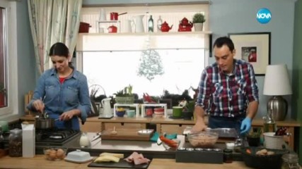 Руло от пилешка кайма със сос „Морне” - Бон апети (23.01.2017)