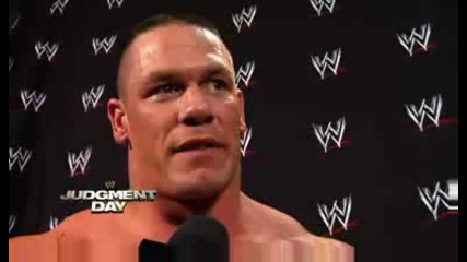 Judgment Day John Cena discusses defeating Big show