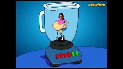 Joe Cartoon - Octomom in a Blender
