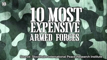 10-те най-скъпи въоръжени сили в света