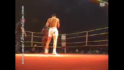 Ehsan Shafiq fights with kick boxing 2009 london