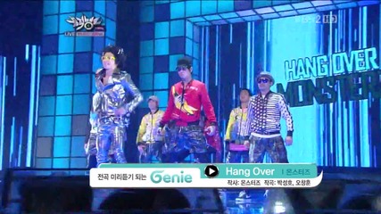 (hd) Monster - Hang Over ~ Music Bank (21.09.2012)