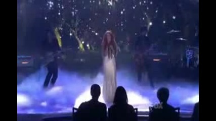 Miley Cyrus - When I Look At You - American Idol