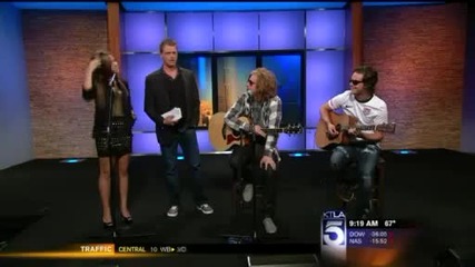 Demi Lovato We The Kings - Ktla Interview + Well Be A Dream performance 