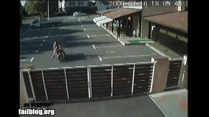 Scooter Driver Fail 