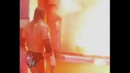 Triple H Takes Some Of His Aggression Out