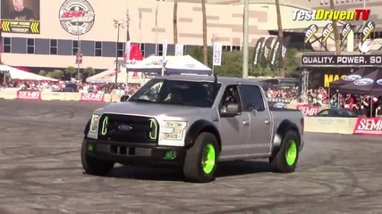 Тест на Ford F-150 Sema Show !