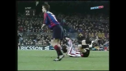 Барса - Атлетик Билбао 7 - 0 (сезон 2000/2001) 2 част