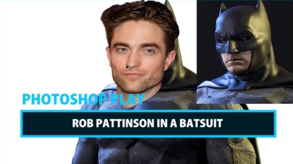 Celeb Photoshop Transformation: Robert Pattinson as Batman