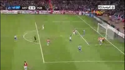 Champions League Arsenal - Porto Samir Nasri Goal