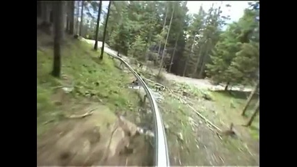 Mieders Alpine Coaster (with no brakes!!)