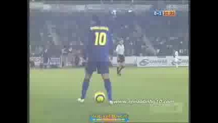 Ronaldinho the freestyler king.