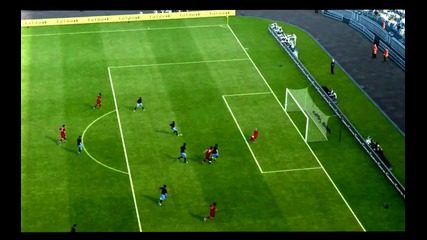 Хубав гол на Роналдо - Pes 2013 Demo