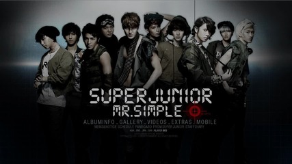 Super Junior- Mr.simple ( Simple Romanized Lyrics )