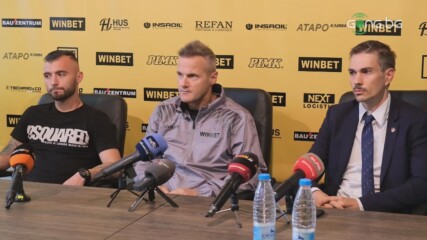 Пресконференция на Ботев Пловдив преди старта на подготовката
