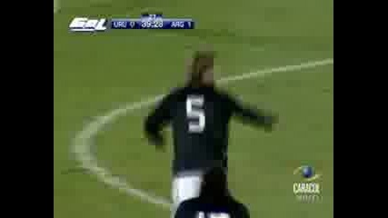Uruguay - Argentina 0 - 1 [14 - 09 - 2009] Eliminatorias 2010