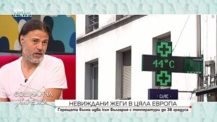 Горещата вълна идва в България с температури до 38 градуса