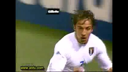 Del Piero goal vs Mexico world cup Korea Japan 2002 