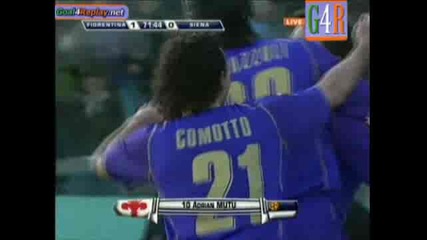 Fiorentina - Siena 1:0