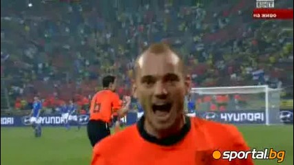 Fifa World Cup Холандия - Бразилия 2 - 1 (1/4 финали) 