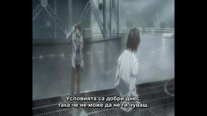 Death Note - епизод 25 Bg Sub 