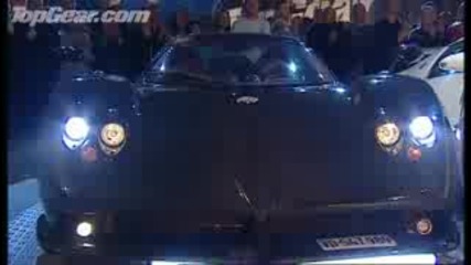 Bugatti Veyron & Pagani Zonda F Stig Laps - Top Gear