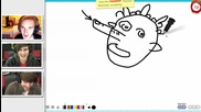 Pewdiepie и Smosh Играят Draw My Thing Бг Субтитри