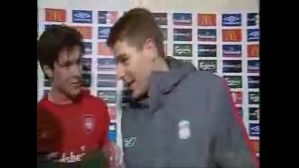 Смях :) Steven Gerrard 