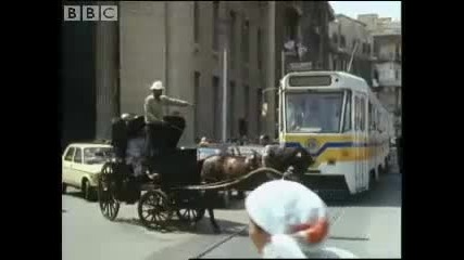 Michael Palins horse and cart ride in Egypt - Around the World in 80 Days - Bbc 