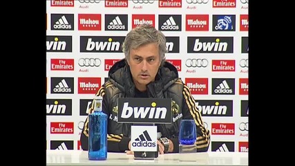Sevilla-real Madrid Jose Mourinhos pre-match press conference